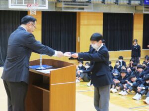 【愛知工業大学名電中学校】<br>３月に修了式と表彰、壮行会を行いました。