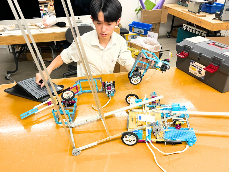 OnStage競技の準備の様子