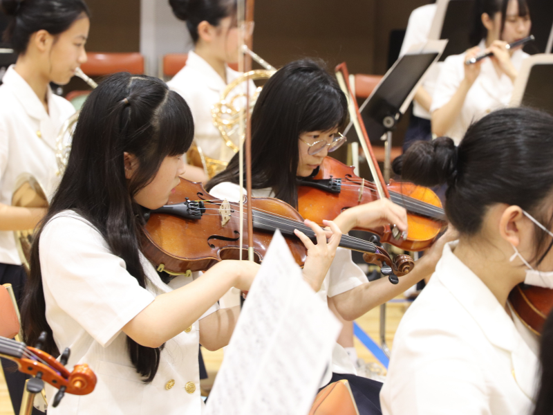 演奏の練習風景