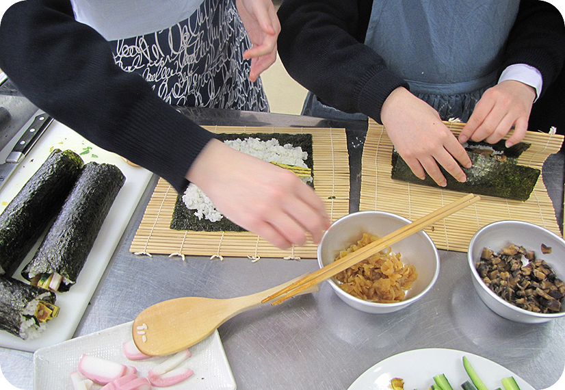 椙山女学園中学校／食育の授業