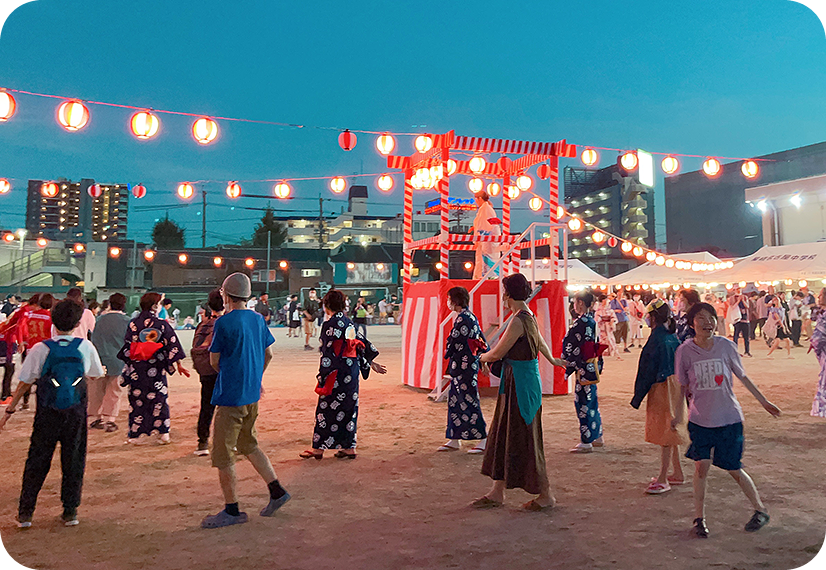 星槎名古屋中学校／盆踊り大会